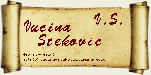 Vucina Steković vizit kartica